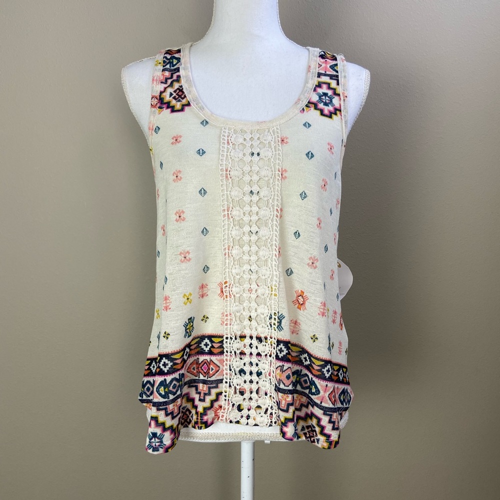 Coco + Jaimeson Wanderlust Sleeveless Top S NWT